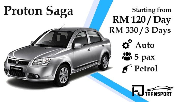 Kuching_car_rental_kereta_sewa_kuching_Fjtransport_Proton_Saga